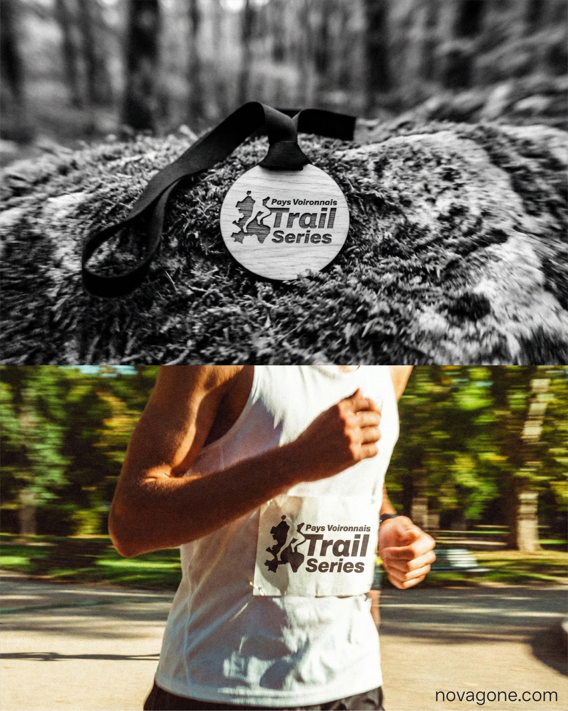 Pays Voironnais Trail Series, planche identité maître